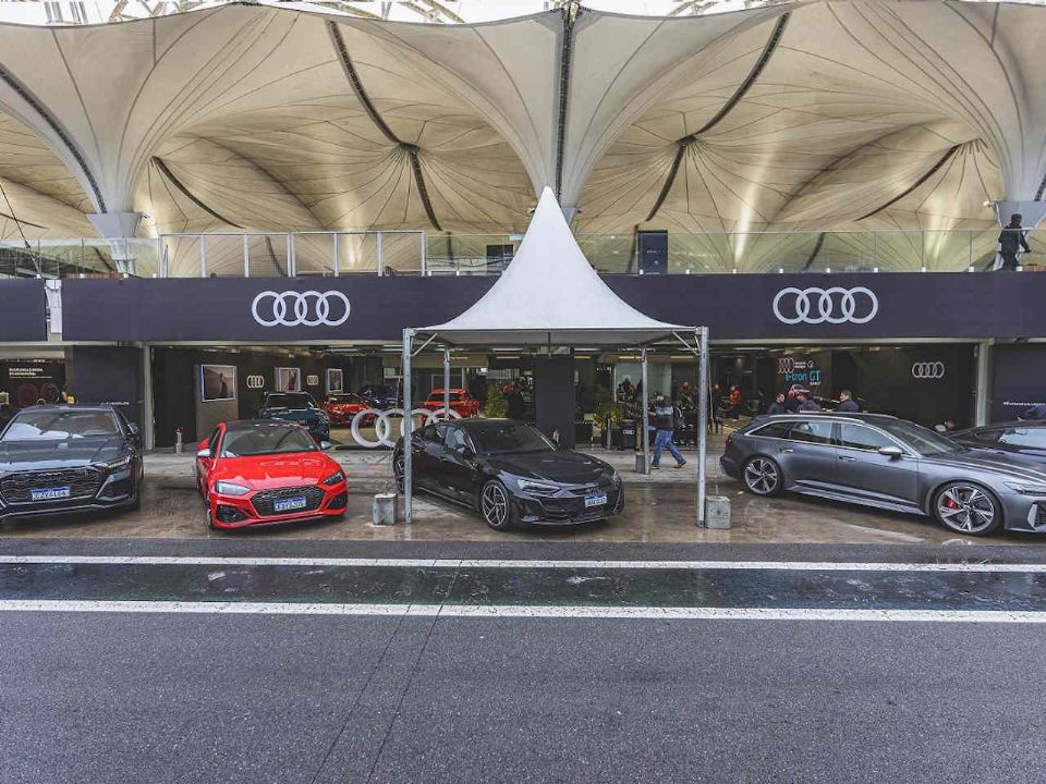 Audi traz diversos modelos de sua frota para o Festival Interlagos
